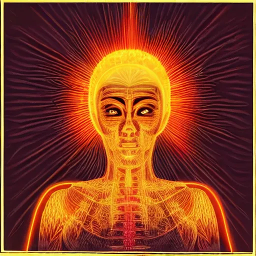 Image similar to activating the pineal gland