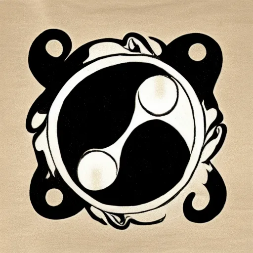 Image similar to yin Yang love symbol