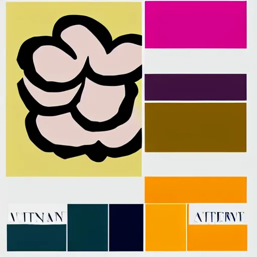 Image similar to roy lichtenstein color palette