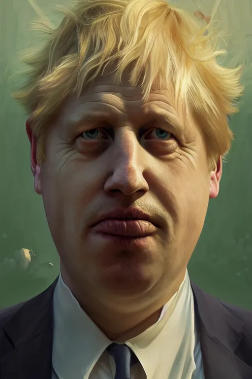 Image similar to boris johnson as garden bed for cabbage, realistic portrait, symmetrical, highly detailed, digital painting, artstation, concept art, smooth, sharp focus, illustration, cinematic lighting, art by artgerm and greg rutkowski and alphonse mucha