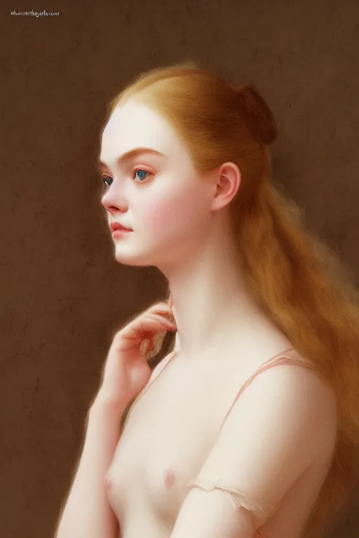 Prompt: elle fanning elle fanning elle fanning traditional corsican intricate highly detailed artstation illustration jurgens rutkowski bouguereau