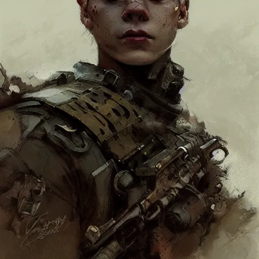 Prompt: portrait of a spanish mocito feliz, colourised, face portrait, epic, tragic, military art, fantasy, dieselpunk, hd shot, digital portrait, beautiful, artstation, comic style, by artgerm, guy denning, jakub rozalski, magali villeneuve and charlie bowater