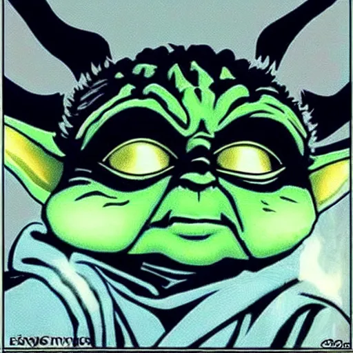 Image similar to Evil Yoda