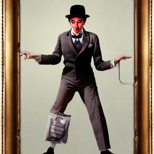 Image similar to pee wee herman as a droog from a clockwork orange. singing and dancing. concept art, matte, sharp focus, painting by frank frazetta, highly detailed, high quality, 8 k, soft lighting, realistic face, path traced