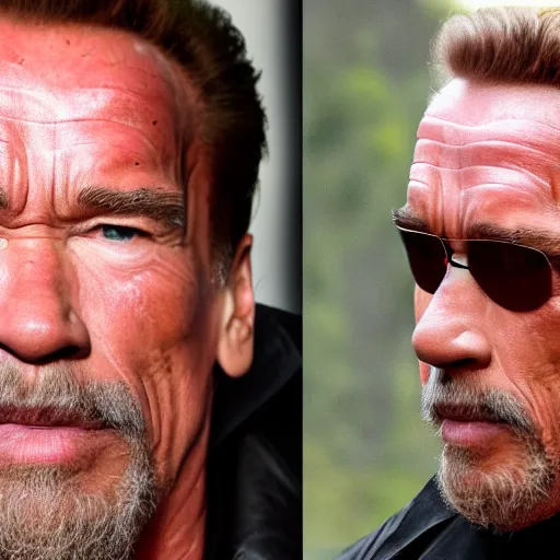 Image similar to Arnold Schwarzenegger in Sons of anarchy very detail4K quality super realistic