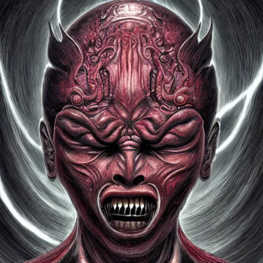 Image similar to naraka buddhist demon korean female, angry female alien, epic samurai warrrior, tubular creature, blood vessels, no face, dystopian surrealism, alex ries zdzisław beksinski, symmetrical long head, smooth marble surfaces, smooth marble surfaces, detailed ink illustration, detailed ink illustration, raiden metal gear, cinematic smooth stone, deep aesthetic