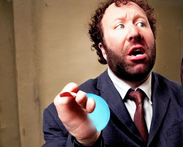 Image similar to chris o'dowd as roy in the it crowd ( 2 0 0 6 ), channel 4, episode still, 4 8 0 p