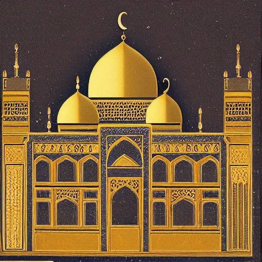 Image similar to islamic golden age