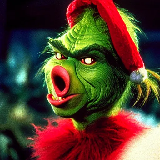 Image similar to 9 0 s cgi model of the grinch