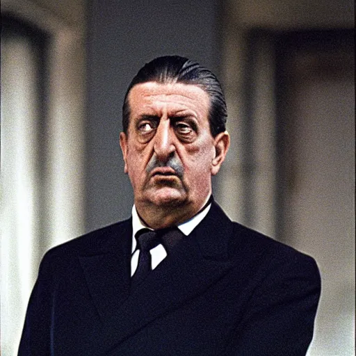 Prompt: Général de Gaulle in American Psycho (1999)