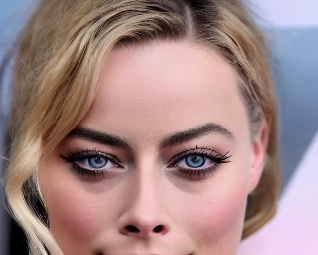 Image similar to margot robbie and amber heard mix, hyper realistic face, beautiful eyes, cinematic, long shot, hyper detailed, 8 5 mm photograph, 8 k resolution, film still, sharp lens, wide lens