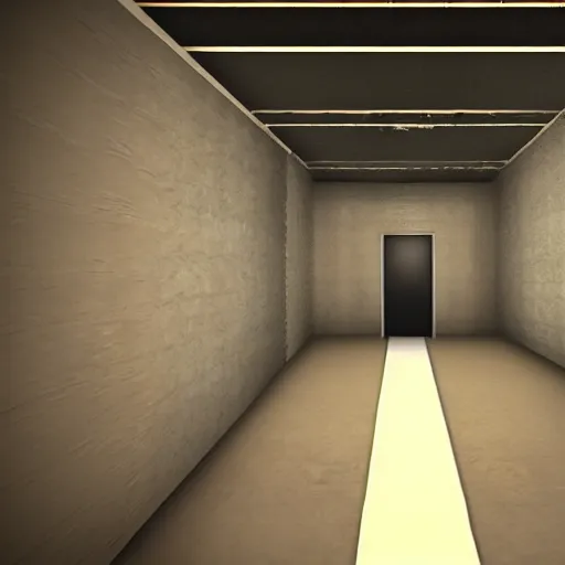 Image similar to the stanley parable screenshot