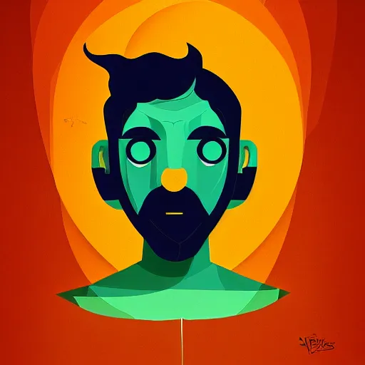 Image similar to a character by petros afshar