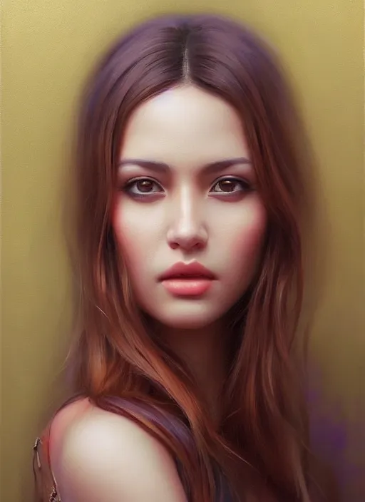 Image similar to photo of a gorgeous young woman in the style of stefan kostic, realistic, sharp focus, 8k high definition, insanely detailed, intricate, elegant, art by stanley lau and artgerm