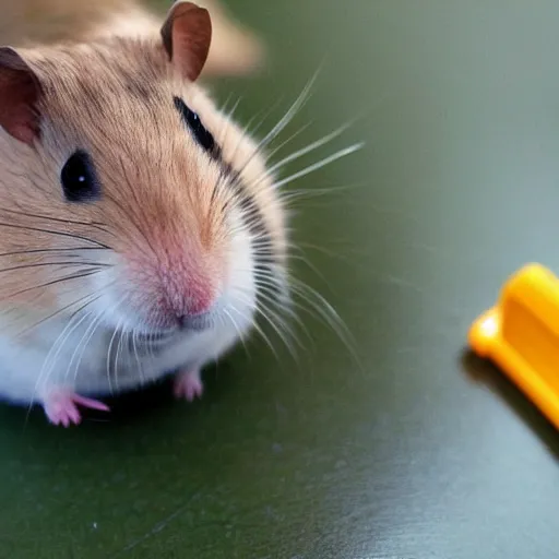 Image similar to engineer hamster