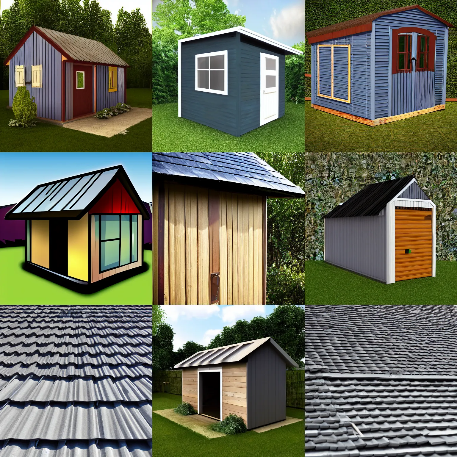 Prompt: webdesign icon for shed roof