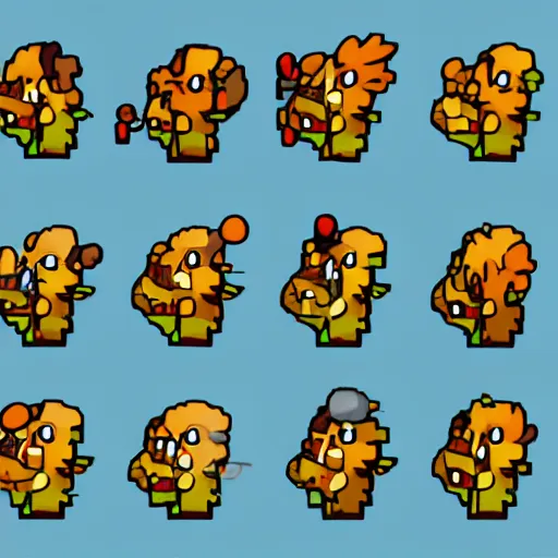 Prompt: Animated spritesheet for a puff of smoke