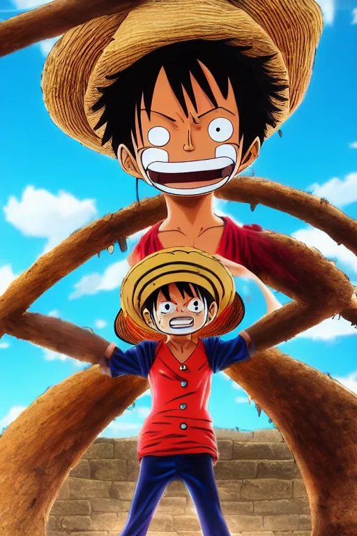 Screen Cap Redraw: Luffy Edition (OC) : r/OnePiece