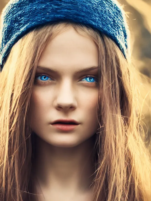 Prompt: hyperdetailed photo of a beautiful ukrainian girl with brown eyes and dark bob hairstyle, winds of winter, au naturel, blue eyes, cinematic lighting, studio quality