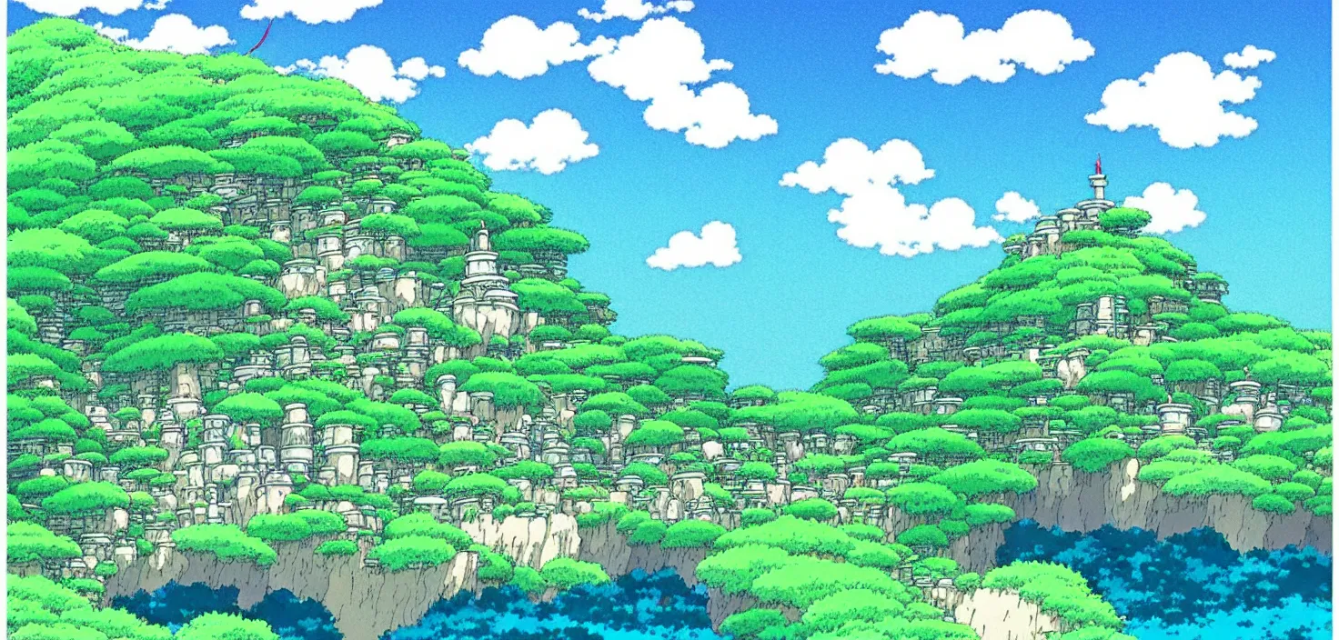 Image similar to exquisite studio ghibli landscape