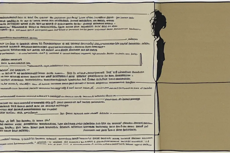 Prompt: a diagram by edward tufte warning how the world is going to end