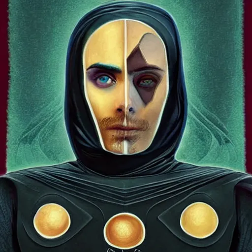 Image similar to leto 2 atreides, artwork