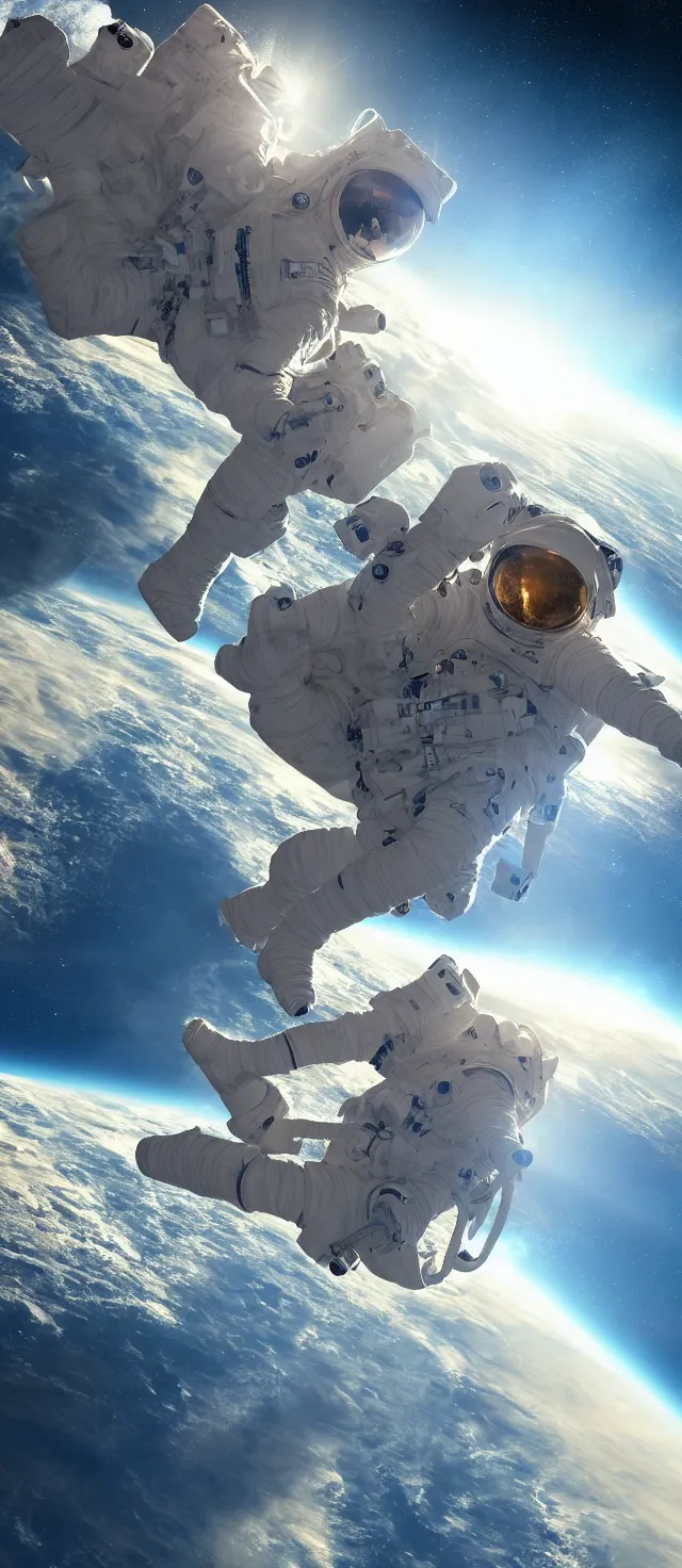 Image similar to astronaut riding a horse in space, perfect composition, very high detail, unreal engine octane render, 8k