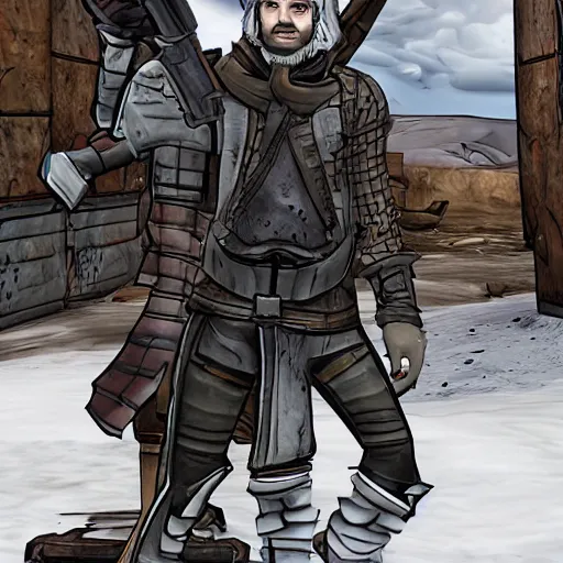 Image similar to john snow in borderlands