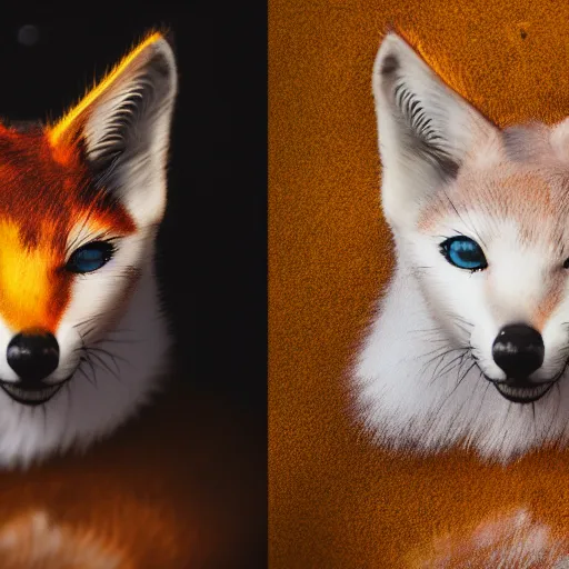 Image similar to kitsune, XF IQ4, f/1.4, ISO 200, 1/160s, 8K, Sense of Depth, color and contrast corrected, Nvidia AI, Dolby Vision, in-frame