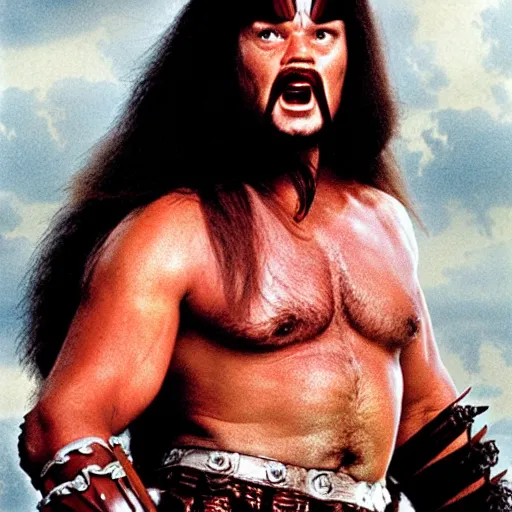 Image similar to bill murray as conan the barbarian