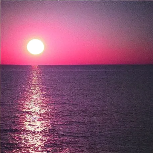 Image similar to “pink sun”