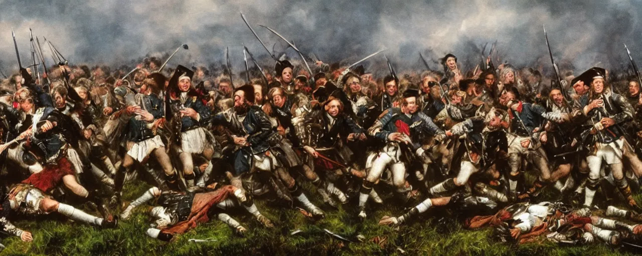 Prompt: The Battle of Culloden