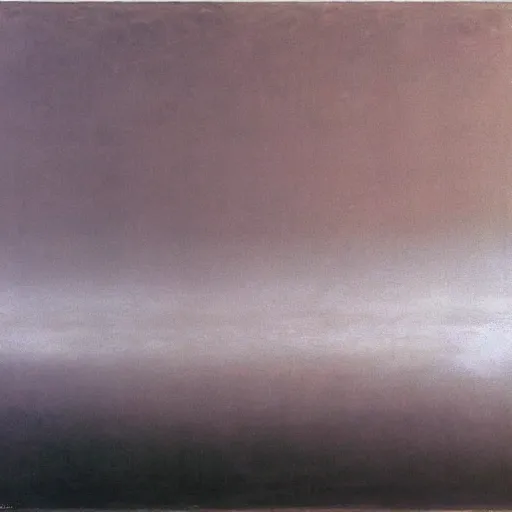 Image similar to the abstract painting'arctic void ', by caspar david friedrich, by rothko