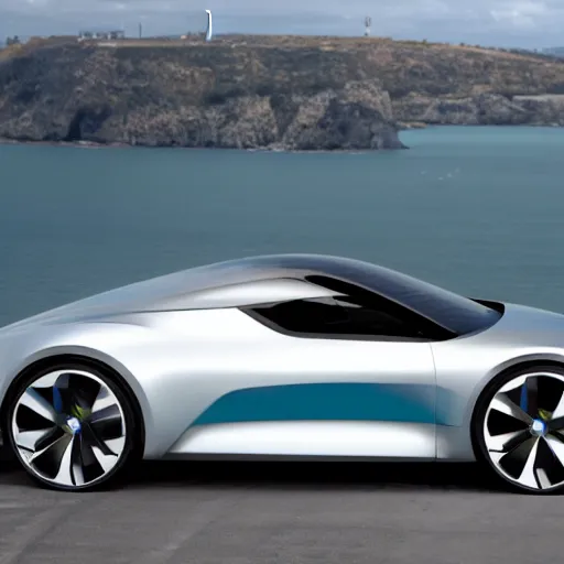 Image similar to electric sports concept car 2022 auto carshow