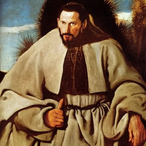 Image similar to Surely some revelation is at hand, surely the Second coming is at hand, painted by Diego Velazquez