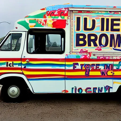 Image similar to FBI Ice Cream van