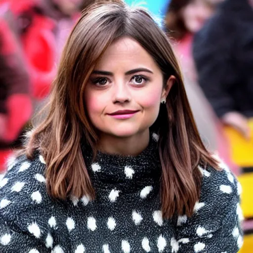 Image similar to jenna coleman as a furry