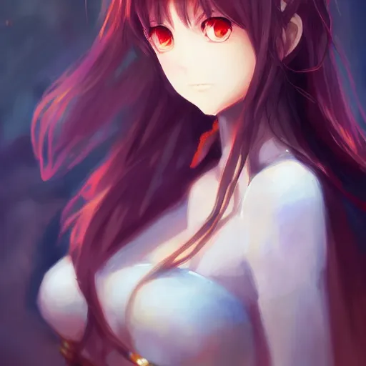 Image similar to anime portrait of Camelot as an anime girl by Stanley Artgerm Lau, WLOP, Rossdraws, James Jean, Andrei Riabovitchev, Marc Simonetti, and Sakimichan, trending on artstation