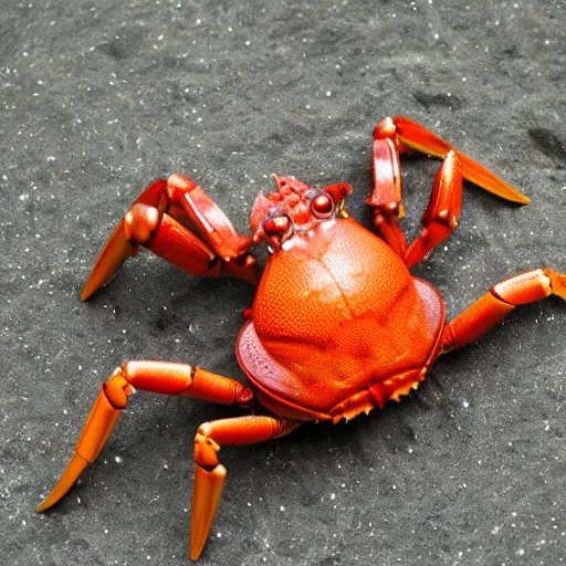 Prompt: alien crab