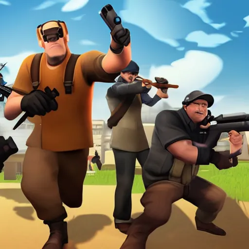 Prompt: team fortress 2