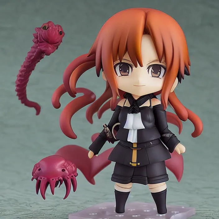 Prompt: an anime nendoroid of cthulhu, figurine, detailed product photo