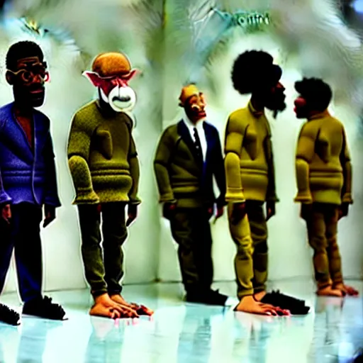 Image similar to critical race theory claymation by jan svankmejer, hyperrealistic, aesthetic, masterpiece