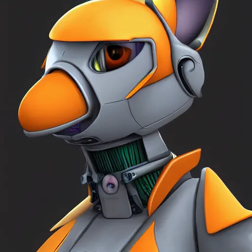 Image similar to female anthropomorphic jetplane mecha bust shot, anthro digital art, furry art, mecha art, furaffinity aeromorph, deviantart, ekasportal