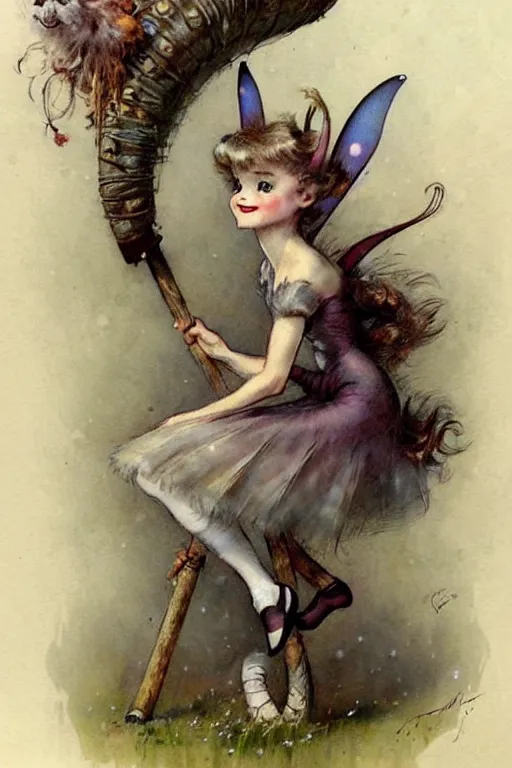 Prompt: (((((1950s fairy tale circus . muted colors.))))) by Jean-Baptiste Monge !!!!!!!!!!!!!!!!!!!!!!!!!!!