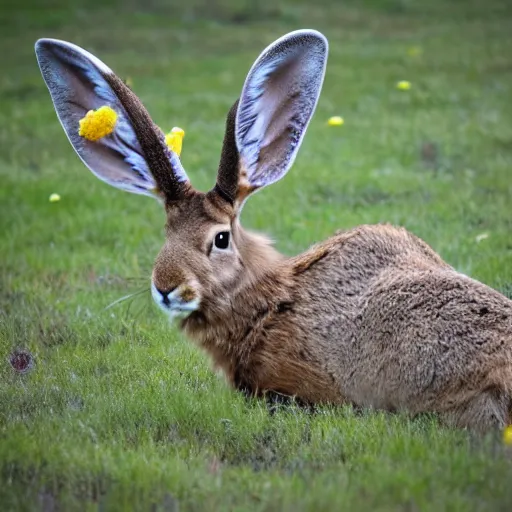 Prompt: a jackalope