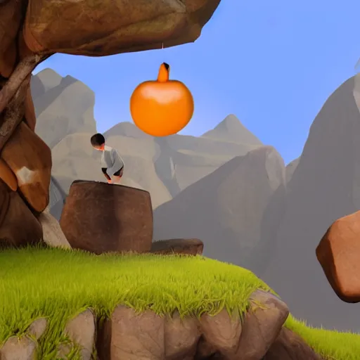 Prompt: getting over it with bennett foddy