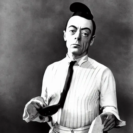 Image similar to buster keaton