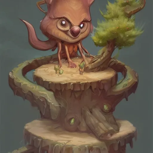 Prompt: cute little anthropomorphic maple tree!!!, bark!! skin, tiny, small, short, wizard robe, cute and adorable, pretty, beautiful, dnd character art portrait, matte fantasy painting, deviantart artstation, by jason felix by steve argyle by tyler jacobson by peter mohrbacher, cinema