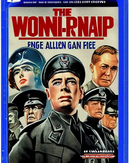 Prompt: 'The Allied Powers in WW2: Endgame' blu-ray DVD case still sealed in box, ebay listing