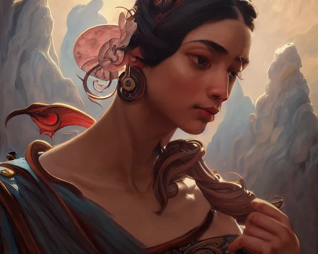 Image similar to photography of josa © clemente orozco, deep focus, d & d, fantasy, intricate, elegant, highly detailed, digital painting, artstation, concept art, matte, sharp focus, illustration, hearthstone, art by artgerm and greg rutkowski and alphonse mucha